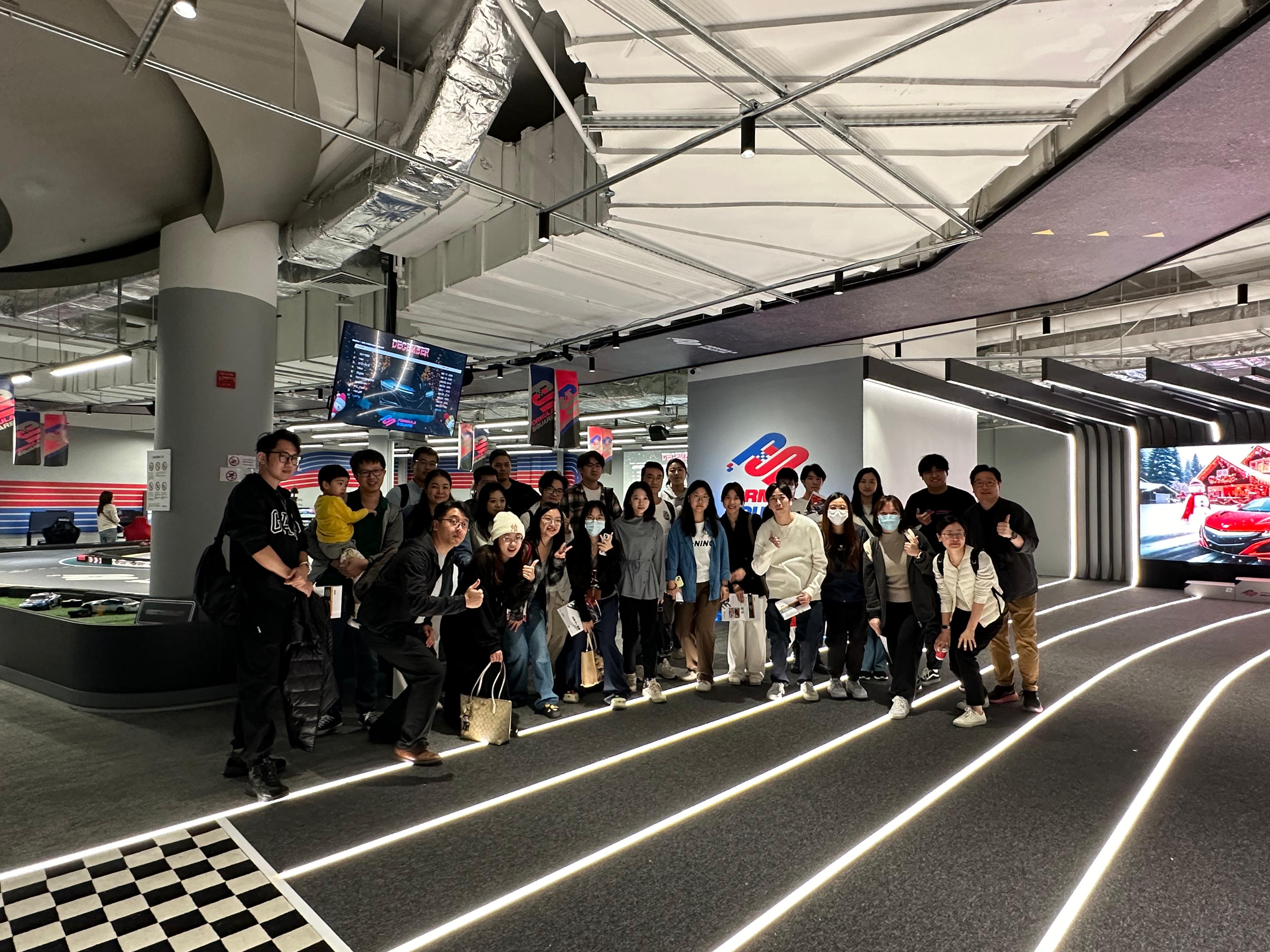 Visit to Formula Square 